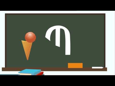 Armenian Alphabet Phonetic Sounds 