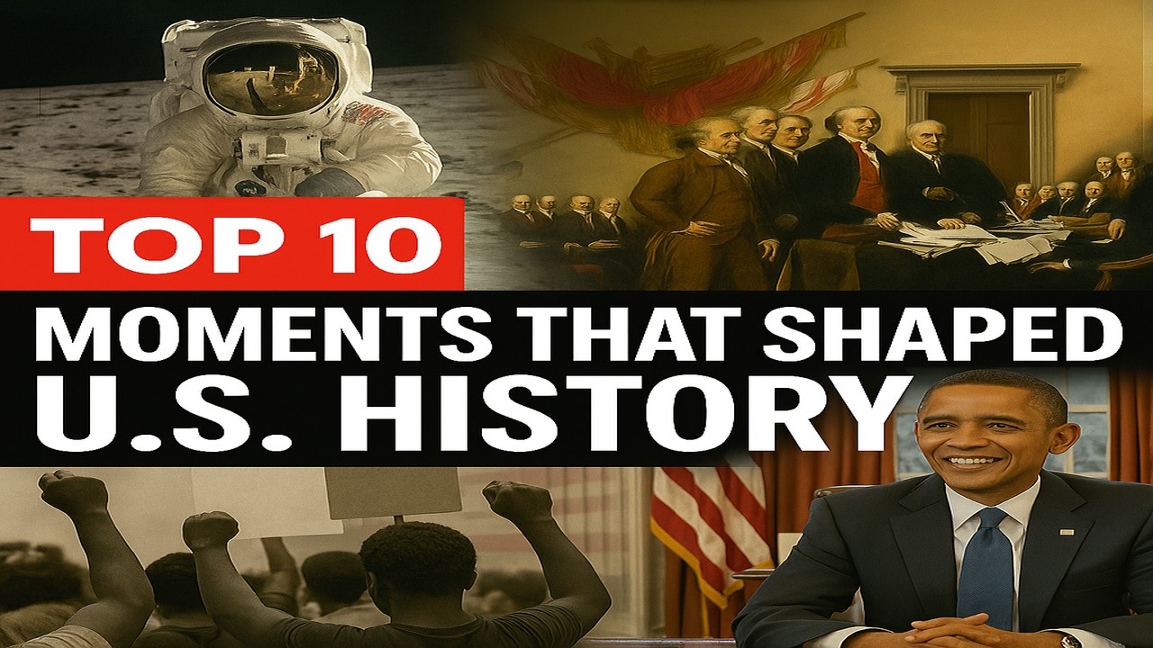 10 Pivotal Moments That Shaped America: From Independence to Obama ...