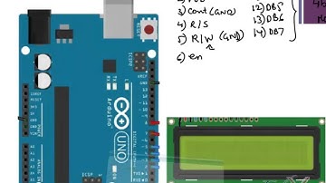 Arduino Lecture 13 basic lcd connections