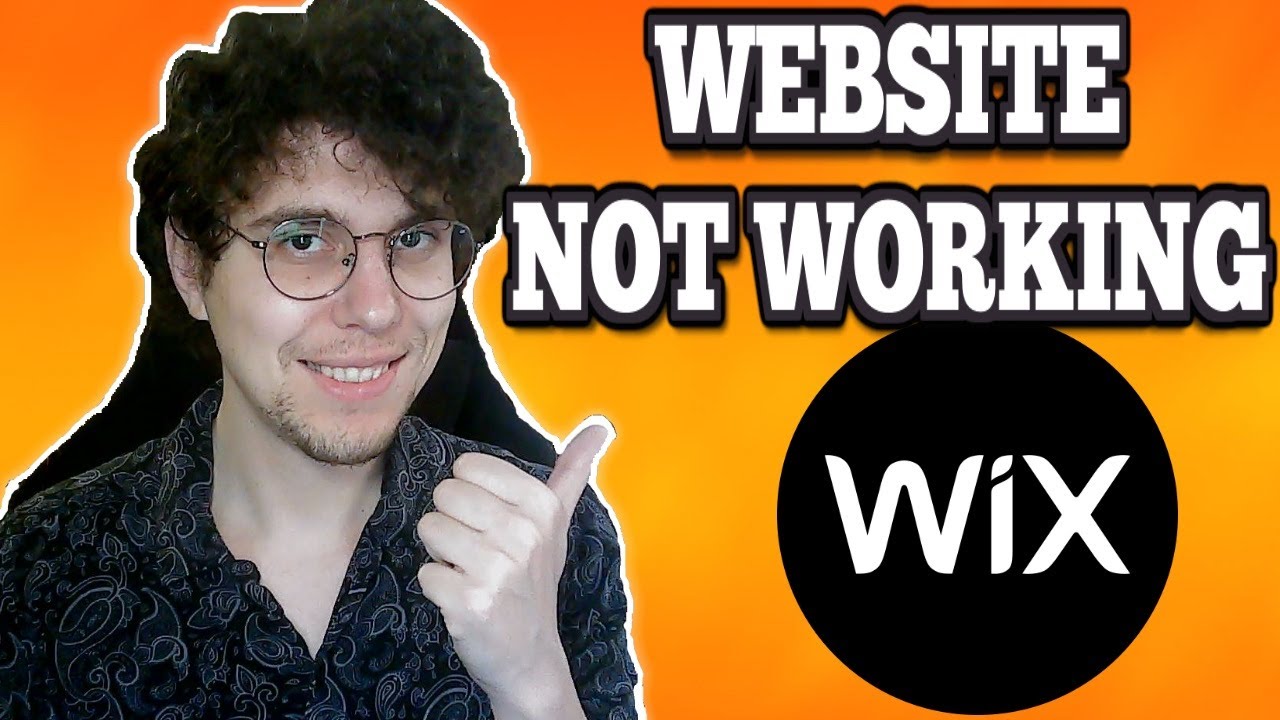 How To Fix Wix Website Not Working 4 Methods YouTube