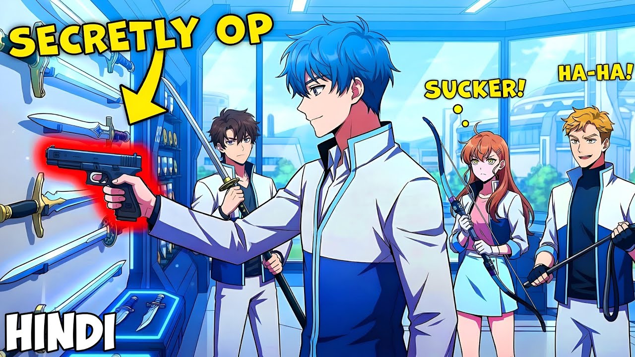 He Entered the Academy with a Gun | Manhwa Recap in Hindi