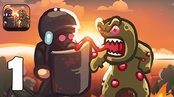 Dead World Heroes: Zombie Rush - Part 1 Tutorial - Gameplay Walkthrough (iOS, Android)