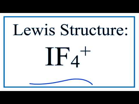 فيديو: ما هي الهندسة الجزيئية لـ if4 -؟