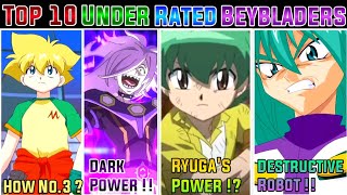 Top 10 Underrated Beybladers In Beyblade All Series Beyblade Beyblade Metal Burst Afs Hindi