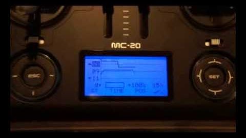 Graupner MC 20 sequencer