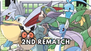 Pokemon Emerald- GYM Leader Winona battle (2nd Rematch)