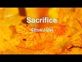 Sacrifice ( with lyrics ) 犧牲 ( 中英字幕 ) / Elton John 艾爾頓·約翰