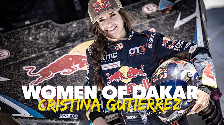 Women of Dakar: Cristina Gutierrez - Cross Country Rallies World Champion