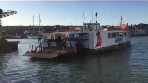 Cowes Floating Bridge final day
