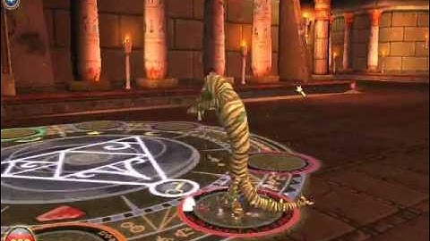 Wizard101: "Tempest" spell Quest line. (Storm
