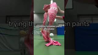 trying the forbidden pants as a vballer tiktok vballstar4