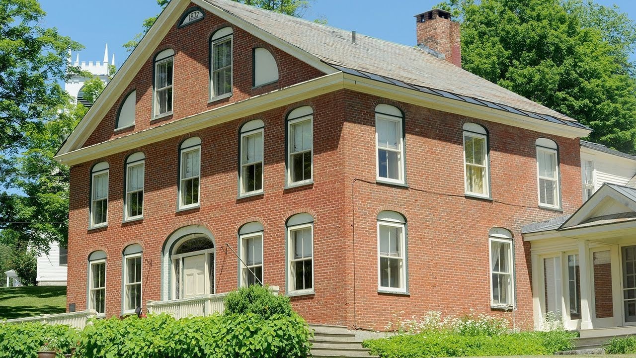 The Judge Wilder House Historic Brick Federal/Greek Revival Style in