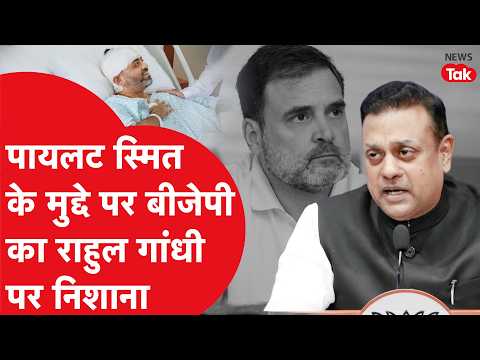 What did the BJP say about Rahul Gandhi regarding the Pilot Smit issue?