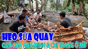 Phát Hiện Bí Quyết Quay Heo Da Vàng Đều Chỉ Bằng Một Thứ | CĐMT #668 Món Quà Anh Minh Ở Mỹ Tặng