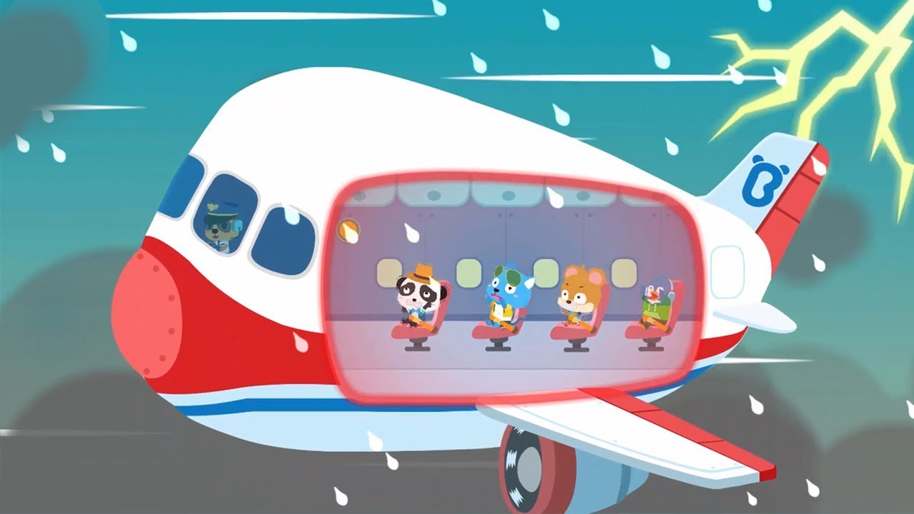 Aeropuerto del Panda Bebé | Juego Infantil | Apps Educativas para Niños | BabyBus Español