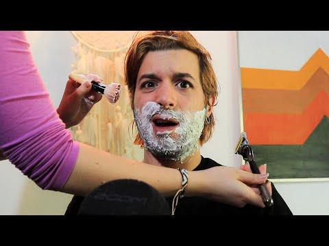ASMR Mientras ME AFEITAN  | Sleepy Tingles ASMR