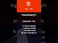 HTML SUMMARY TAG #music #shorts