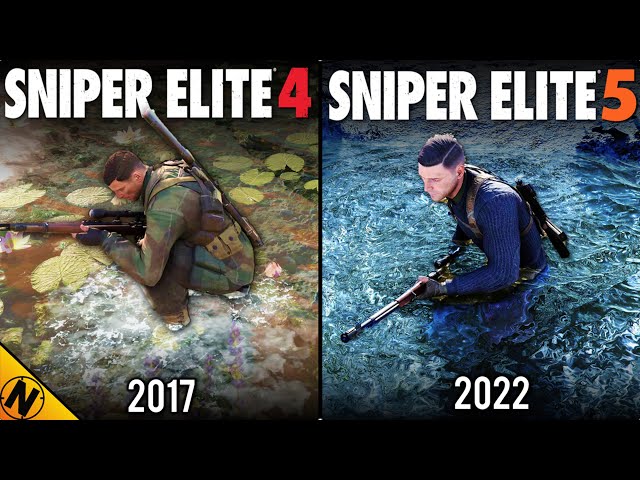 Sniper Elite 5 vs Sniper Elite 4 | Direct Comparison class=