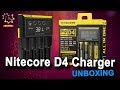 Nitecore D4 Battery Charger Unboxing