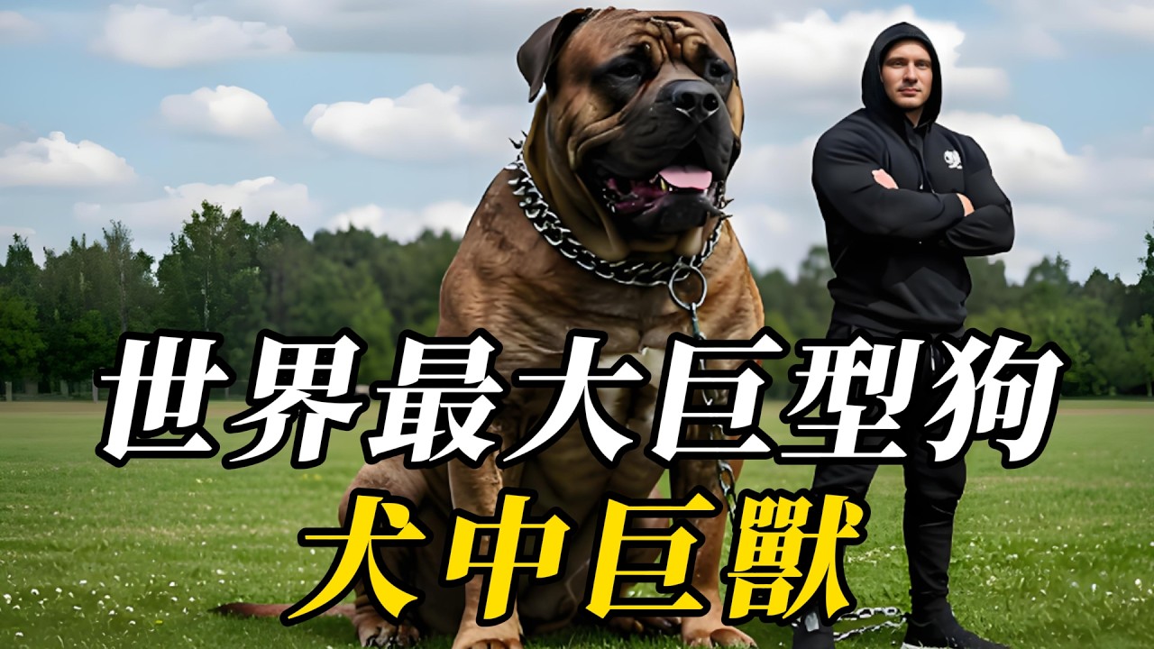 全世界最大的10只巨犬，第二名輕松吃掉成年人！第壹名身高超姚明，叫聲比雷還響！#世界之最 #动物 #科普 #百科密码 #动物世界 #百科密码 #知识渊博 #特有種