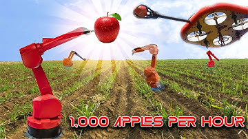 THE FASTEST ROBOTIC APPLE HARVESTER