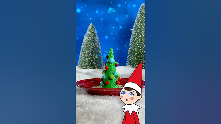 Christmas Tree Cone 🎄 | Elf on the Shelf Recipes