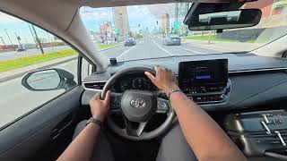 OPEN ROADS · 4K ASMR Pure Engine 🎧 for Focus | 2024 Toyota Corolla Hybrid LE 2024 Toyota Corolla Hybrid Le Frugal Perfection