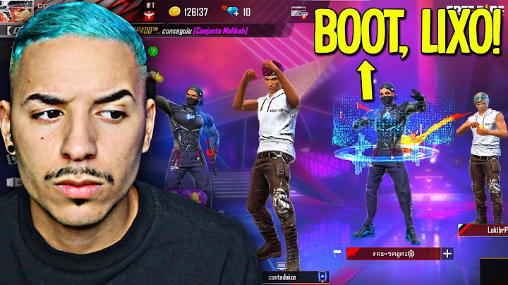 FINGI SER BOOT e ACHEI OS MAIS DESUMILDE no GLOBAL do FREE FIRE!!!
