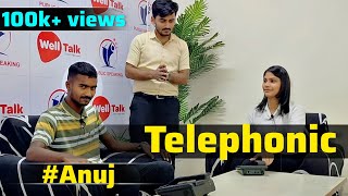 Telephonic Etiquettes | Landline conversation | #Anuj |Spoken English |PD class |Confidence buliding