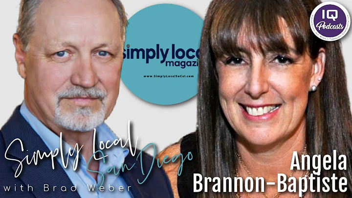 Angela Brannon-Baptiste LIVE on Simply Local San Diego With Brad Weber