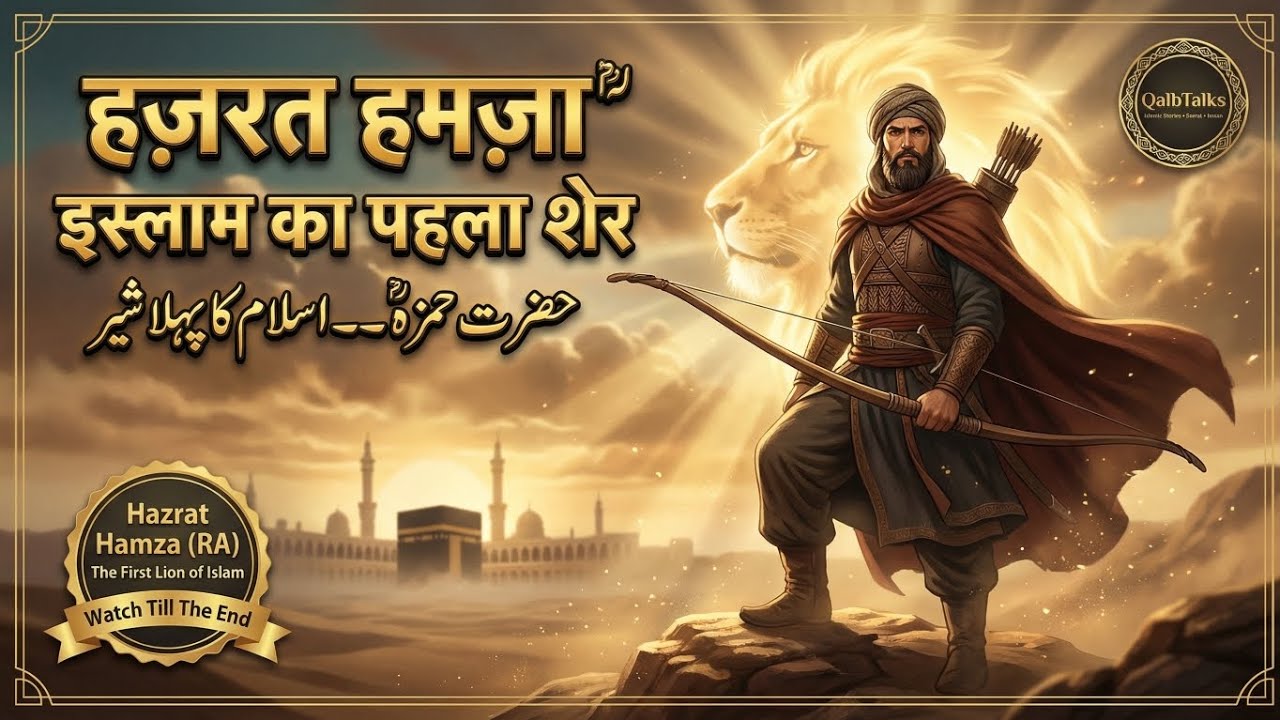 Hamza Ras Hazrat Hamza RA Ka Imaan Lana | Sher-e-Islam Ka Woh Waqia Jisne Makkah ...