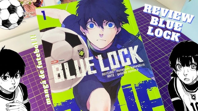 BLUE LOCK VOL 1  UNBOXING E REVIEW DO MANGÁ 