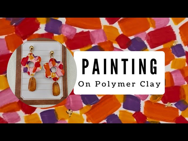 How to Transfer Wrapping Paper on Polymer Clay! 