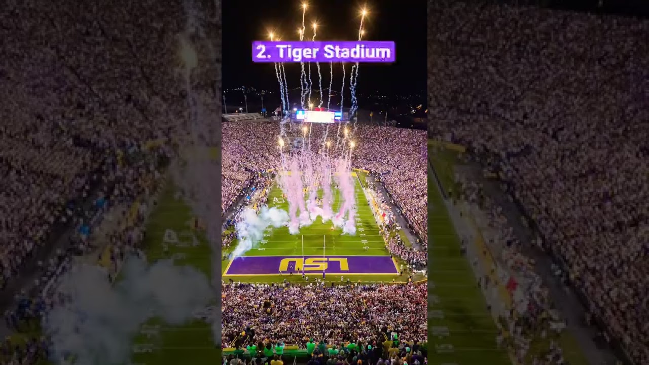 Top 5 Loudest College Football Stadiums🔥! Win Big Sports