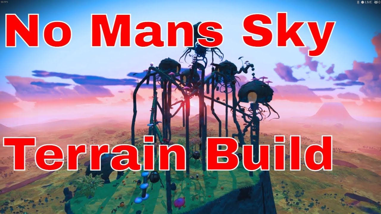 No Mans Sky Build using the Terrain manipulator