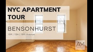NYC Apartment Tour- 1BR Apartment on 19th Ave, Bensonhurst, Brooklyn