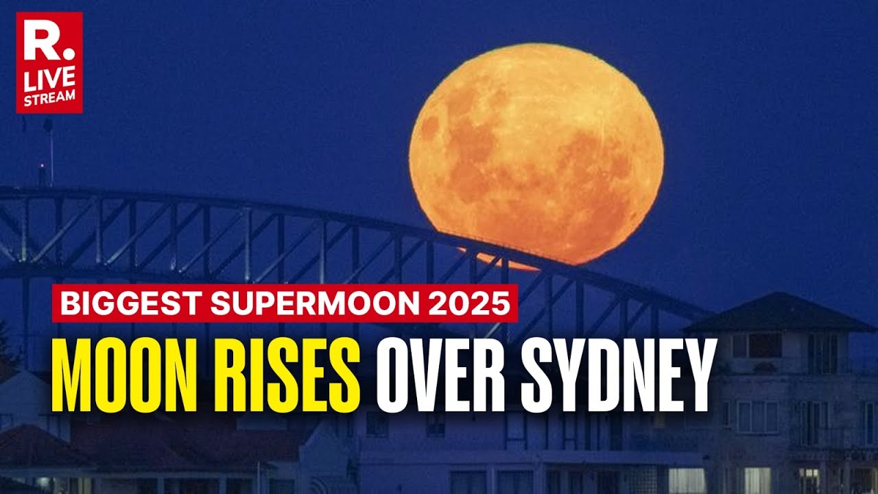Biggest Supermoon of 2025 LIVE: 'Beaver' Moon Rises over Sydney's ...