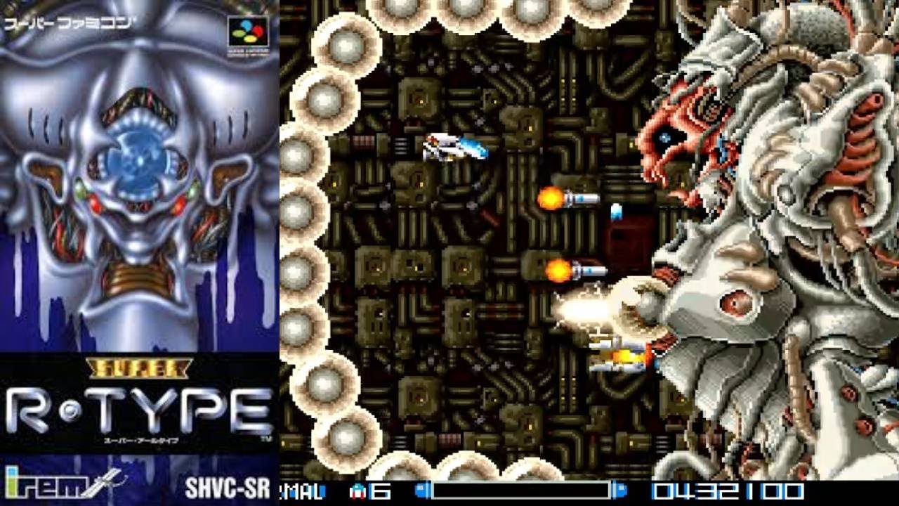 BGMがカッコイイ！SFC『スーパーR TYPE』クリア-1393本目【マルカツ