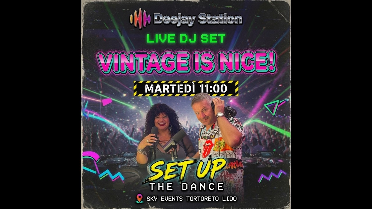 Vintage is nice ! 🎧🎙️🫶 Deejay Station