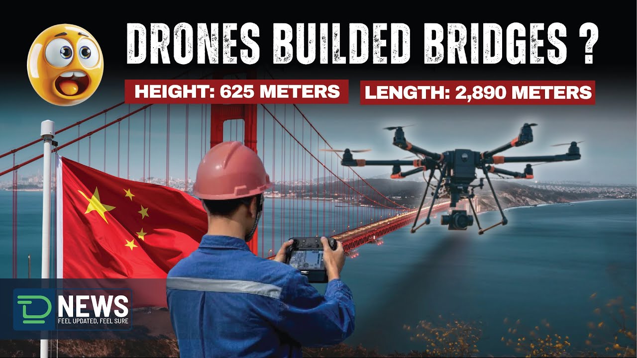 How the Huajiang Grand Canyon Bridge Stands Strong Without Middle Pillars - China achievement |#isl