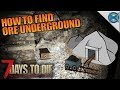 HOW TO FIND ORE UNDERGROUND | 7 Days to Die | Let's Play Gameplay Alpha 16 | S16E42