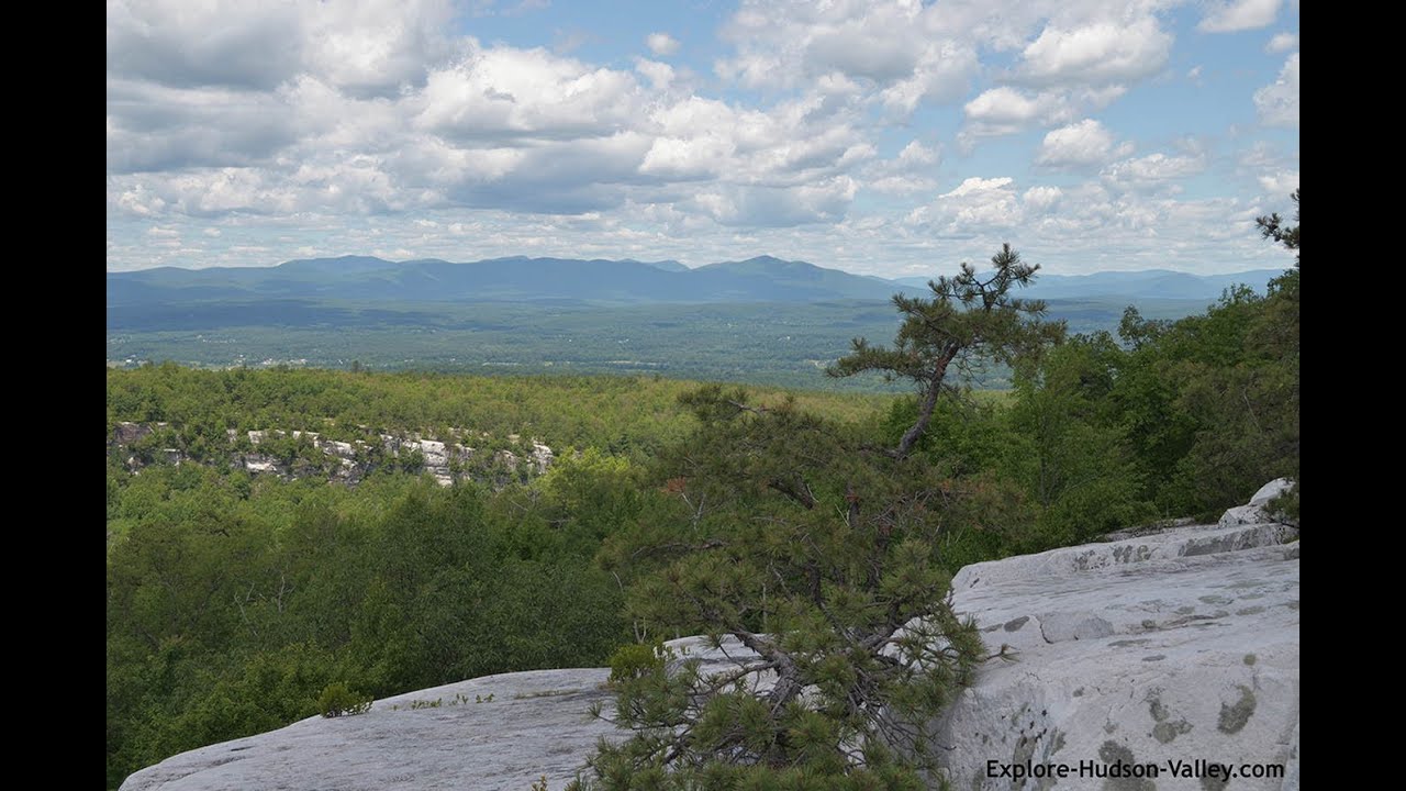 Rock Climbing at Minnewaska State Park Preserve near New Paltz, New