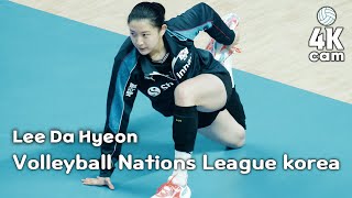경기전 광고 찍는💚이다현 Lee Dahyeon NO.12 Volleyball Nations League korea