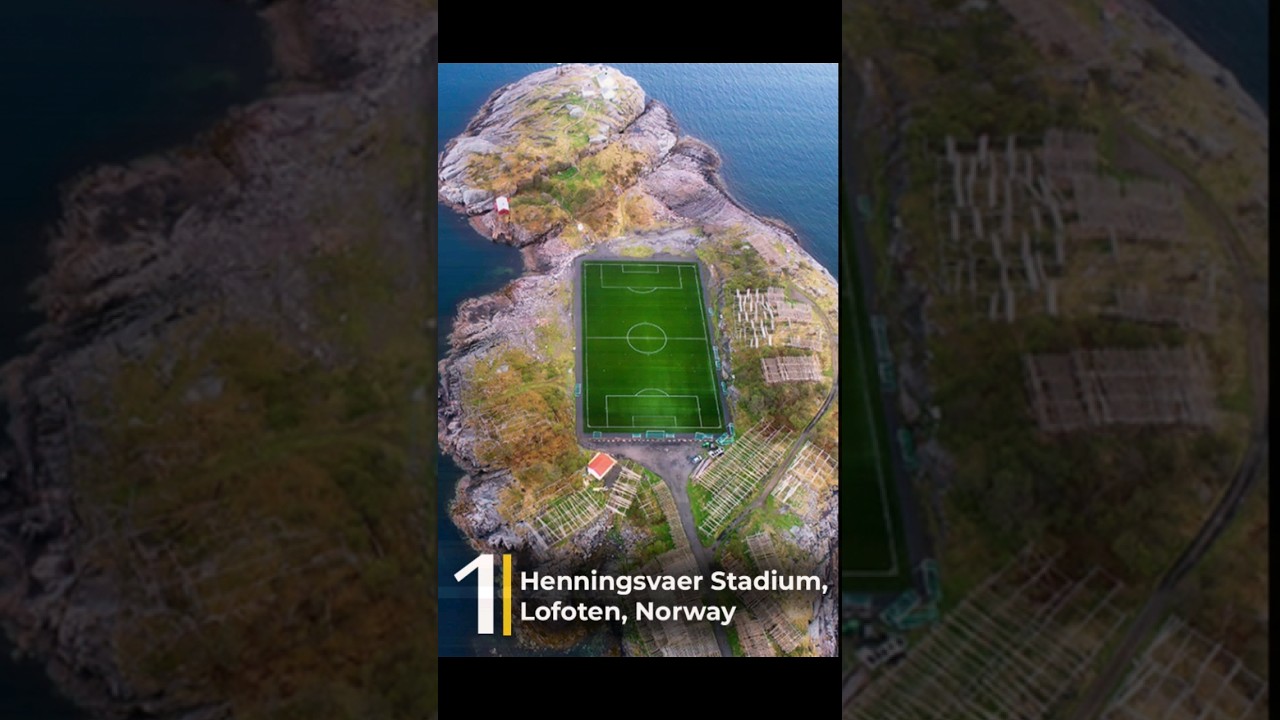 Beautiful Strange Football Pitches On Earth ♥️😍♥️🥰 