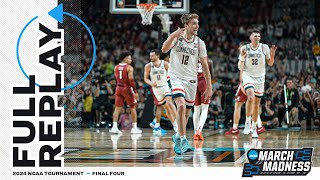 UConn vs. Alabama   2024 NCAA men's Final Four | FULL REPLAY