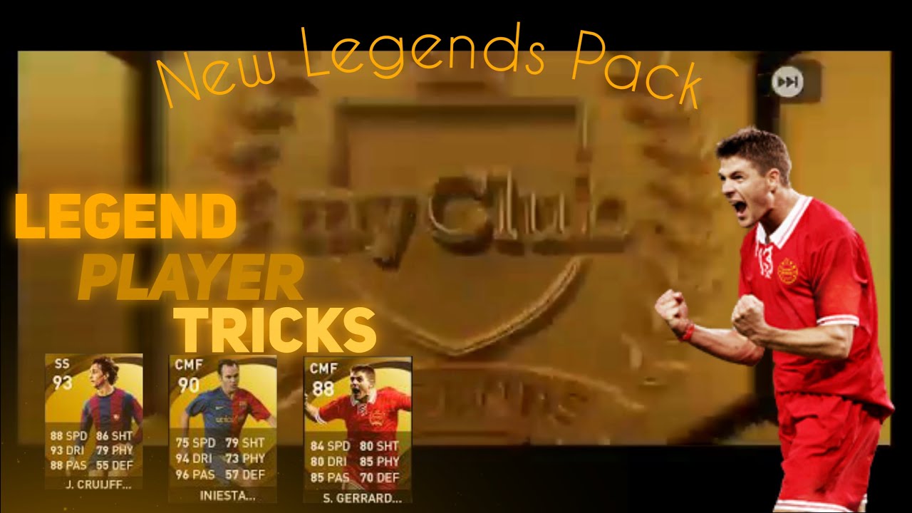 New Legends Trick | New legends box draw | Pes legends Trick | J Cruyff | Iniesta