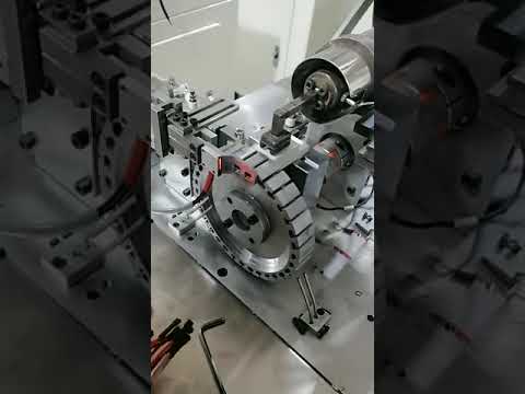 Automatic Casing Threading Machine for Peeling and Twisted Core Wire Processing