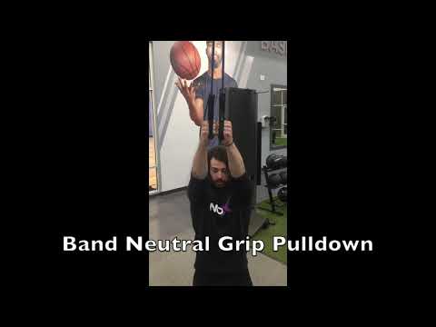 Band Neutral Grip Pulldown