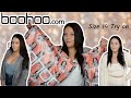 HUGE COSY AUTUMN BOOHOO HAUL | SIZE 14 TRY ON  | AVERAGE GIRL TRY ON OCTOBER 2020 | HONEST REVIEW