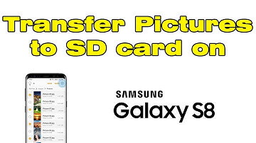 How to move pictures to SD card on Galaxy S8